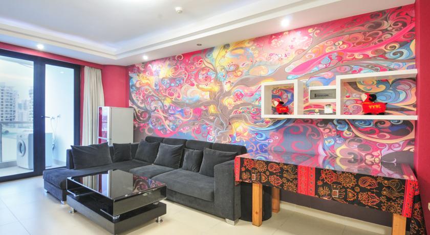 Sanya 1119 Theme Apartment Ruang foto